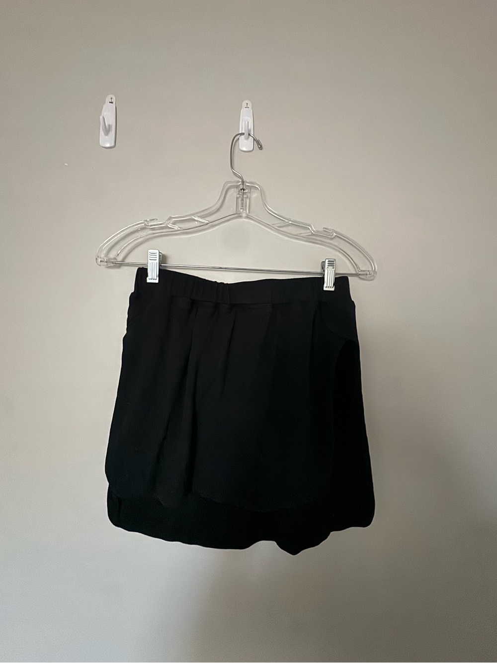 Are you Am I black skirt with built in underwear